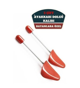 ModaCar Bayan 36-41 Ayakkabı Dolgu Kalıbı 3 Çift