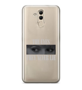 Huawei Mate 20 Lite Uyumlu Baskılı Yumuşak Silikon Şeffaf Telefon Kılıfı