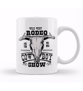 Rodeo Phoenix Arizona Kupa Bardak Porselen