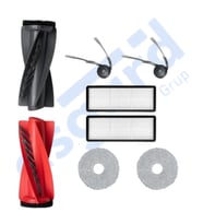 Roborock Qrevo Curv Uyumlu 1 Ana Fırça 2 Yan Fırça 2 Filtre 2 Mop PKT-iasgf0000602