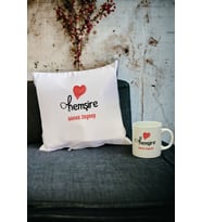 Hemşireye Hediye Kupa Bardak ve Yastık Set 002 (Beyaz)