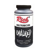 Rich Multi Decor Chalked Akrilik Boya 500 cc. 4606 ANTRASİT 