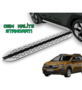 SANDERO 3 STEPWAY 2020 2021 2022 2023 2024 2025 ARACA ÖZEL YAN BASAMAK