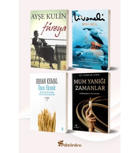 Füreya (Yazar: Ayşe Kulin) - Son Ada (Yazar: Zülfü Livaneli) - Önce Ekmek (Yazar: Orhan Kemal) - Mum Yanığı Zamanlar (Yazar: Ali Coşkun Hirik)