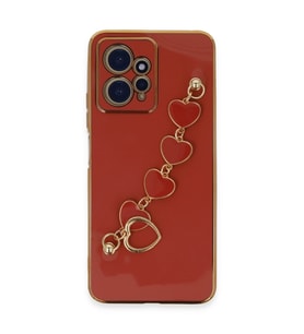 Xiaomi Redmi Note 12 4g Kılıf Esila Silikon - Kırmızı