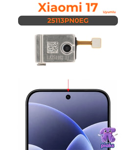 Xiaomi Mi 17 İç Kulaklık Ahize Üst Hoparlör 25113PN0EG Uyumlu