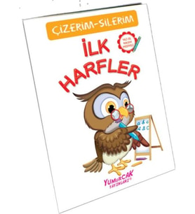 İlk Harfler (Çizerim-Silerim) - Kalem Hediyeli