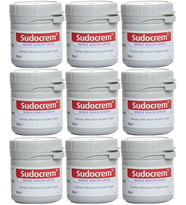 Sudocrem Cilt Bebek Bakım - Pişik Kremi 60GR (9 Lu Set)