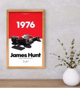 BK Gift Formula 1 Tasarımlı Dekoratif Retro Ahşap Çerçeveli Tablo-3