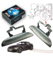 Bmw Z4 E86 2002-2009 Metal Sol & Sağ Dış Kapı Kolu