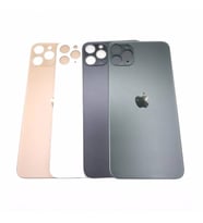 Apple İphone 13 Pro Arka Kapak Cam Batarya Pil Kapağı Laser Kesim (Beyaz)