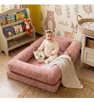 Oyun Alanlı Bebek Yer Yatağı Montessori Yatak Sünger Çocuk Karyola