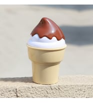 Dondurma Masa Lambası Ve Kalemlik, Kahve, 20x9 (Kahverengi)
