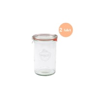 Pratik 1000 ml Saklama Kavanozu Seti (2 Adet) – Güvenle Saklama İçin Idealdir