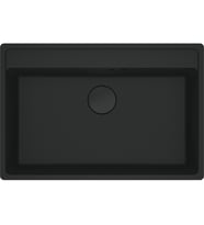 FRANKE Maris MRG 610-72 Matt Black Tezgah Üstü Granit Eviye