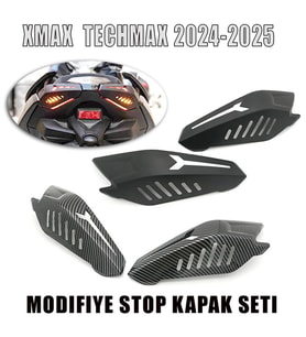 Xmax Techmax 250/300 2023-2024 Stop Koruma Modifiye Kapak Seti Karbon