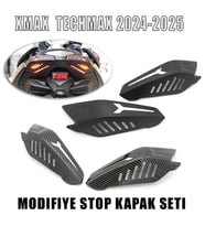 Xmax Techmax 250/300 2023-2024 Stop Koruma Modifiye Kapak Seti Karbon