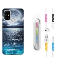 Casper E30 F20 X20 Kılıf Kablo Koruma Spiral Silikon Great Moon 1301