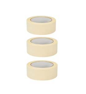 Kağıt Bant 36mm 40Mt Maskeleme Bandı Boya Bandı 3 Adet
