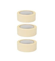 Kağıt Bant 36mm 40Mt Maskeleme Bandı Boya Bandı 3 Adet