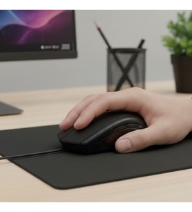 Siyah USB Kablolu 3D Optik Mouse