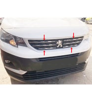 Peugeot Rifter Krom Ön Panjur 6 parça 2018 ve üzeri Paslanmaz Çelik