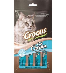 Crocus Ton Balıklı Sıvı Kedi Ödül Maması 15 gr x 4 Adet
