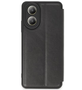 Newface Oppo A38 Kılıf Flip Cover - Siyah