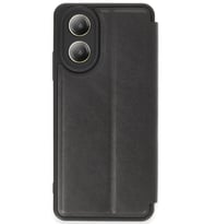Newface Oppo A38 Kılıf Flip Cover - Siyah
