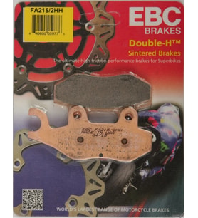Ebc Fa215/2Hh 2007-2013 Triumph Tiger 1050 Uyumlu Arka Fren Balatası Sinterli Ba