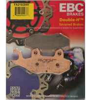 Ebc Fa215/2Hh 2007-2013 Triumph Tiger 1050 Uyumlu Arka Fren Balatası Sinterli Ba