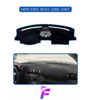MERCEDES W203 (2000-2007) Uyumlu Torpido Örtüsü Yansıma Önleyici Kolay Montaj Tam Koruma H23