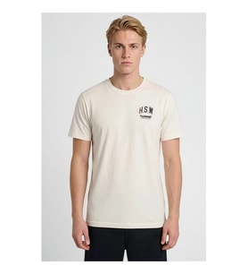 Hummel Hmlveta Ekru Erkek T-Shirt 912366-9157