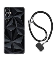 Tecno Pova Neo 2 Kılıf Silikon Boyun Askılı İpli Desenli Silikon Prizmalar 1782