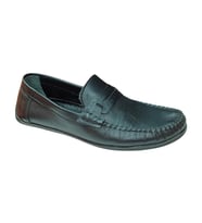Smartmen Saraçlı 002 Erkek Siyah (39-45) Deri Casual Ayakkabı