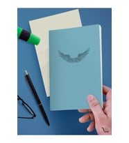 Motivasyon Defter Kanat Mavi