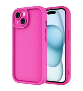 coverzone iPhone 15 ile uyumlu K?l?f Parlak, Tek Renkli Y�zey Dayan?kl? Malzeme & Tam Koruma Redolent K?l?f iPhone 15 ile uyumlu K?l? Ergonomik Kavrama Kolay Eri?im Kapak M�rd�m