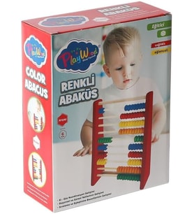 ONY-399 Ahşap Renkli Abaküs -Onyıl