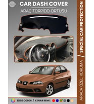 SEAT CORDOBA (2001-2008) Torpido Örtüsü Ön Göğüs Koruma Torpido Koruma Birebir Uyum Kaymaz