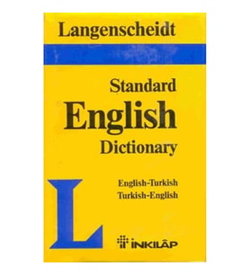 Langenscheid Standard English Dictionary English-Turkish Turkish-English
