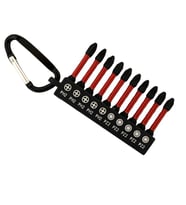 Vandor Bits Uç Matkap Ucu Tornavida Ucu Vidalama Ucu İmpact PH2 - PZ2 10 PARÇA ANAHTARLIK