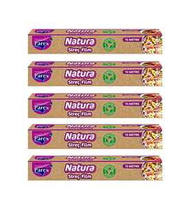 Natura Streç Film 15 Mt 5 Paket