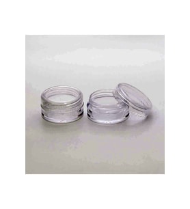 KREM KUTUSU 5 ML (20 ADET) BOŞ ŞEFFAF PLASTİK ŞİŞE