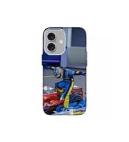 Iphone 16 Uyumlu Alonso Tasarimli Lüks Silikon Kilif (Çok Renkli)