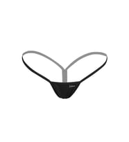 Kadın Siyah Düşük Bel Fantezi G-string