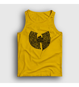 Presmono Unisex Sarı Logo V2 Wu Tang Clan Atlet 303763tt (Sarı)