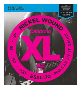 Daddario Esxl170 Elektro Gitar Tel Seti, Xl, 45-100, Nickel