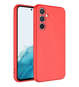 Galaxy A16 5G Kılıf First Silikon - Kırmızı
