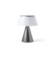Lexon Luma XL Led Lamba Metalik Gri