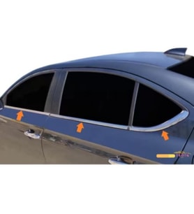 Honda City Krom Cam Çıtası 2021+ sonrası